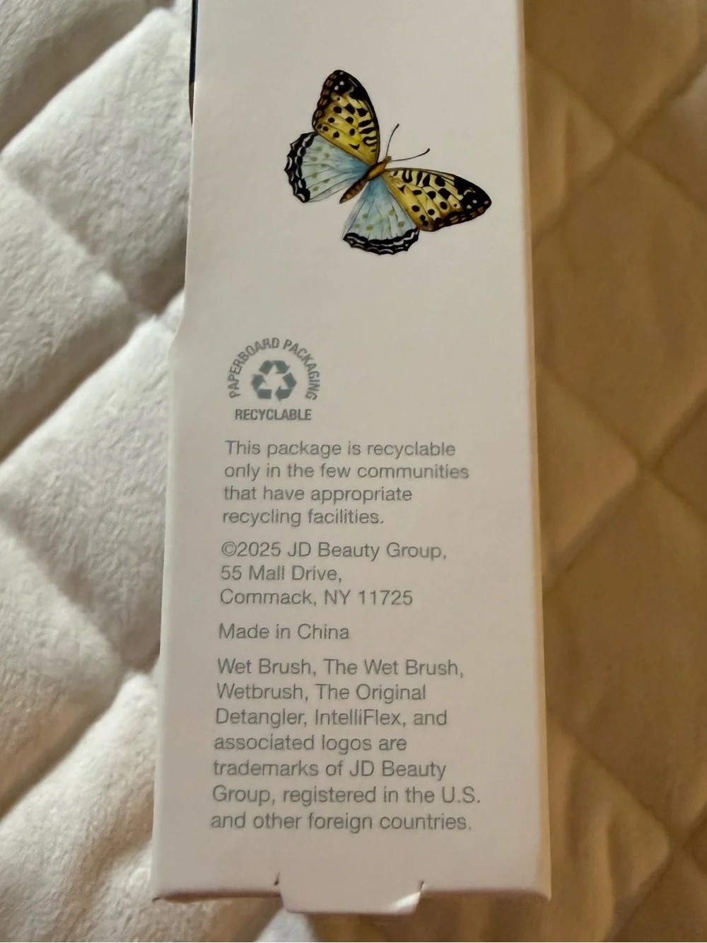 NIB MacKenzie-Childs x Wet Brush Original Detangler Courtly Check Limited Edtion
